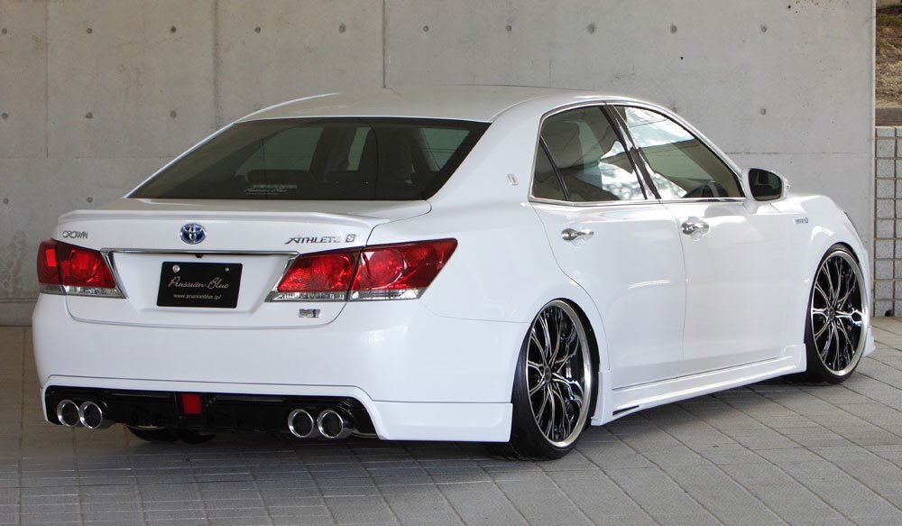 M'z SPEED 3點(diǎn)キット 未涂裝 FRP クラウンハイブリッド AWS210 AWS211 H24.12～H27.9 アスリート MC前