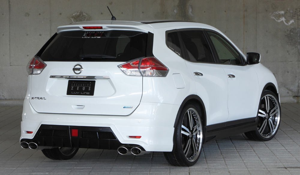 M'z SPEED 4點(diǎn)キット ダイヤモンドブラック (G41) FRP エクストレイル T32系 H25.12～H29.5 20X/20S/ハイブリッド MC前 ソナー無(wú)車(chē)