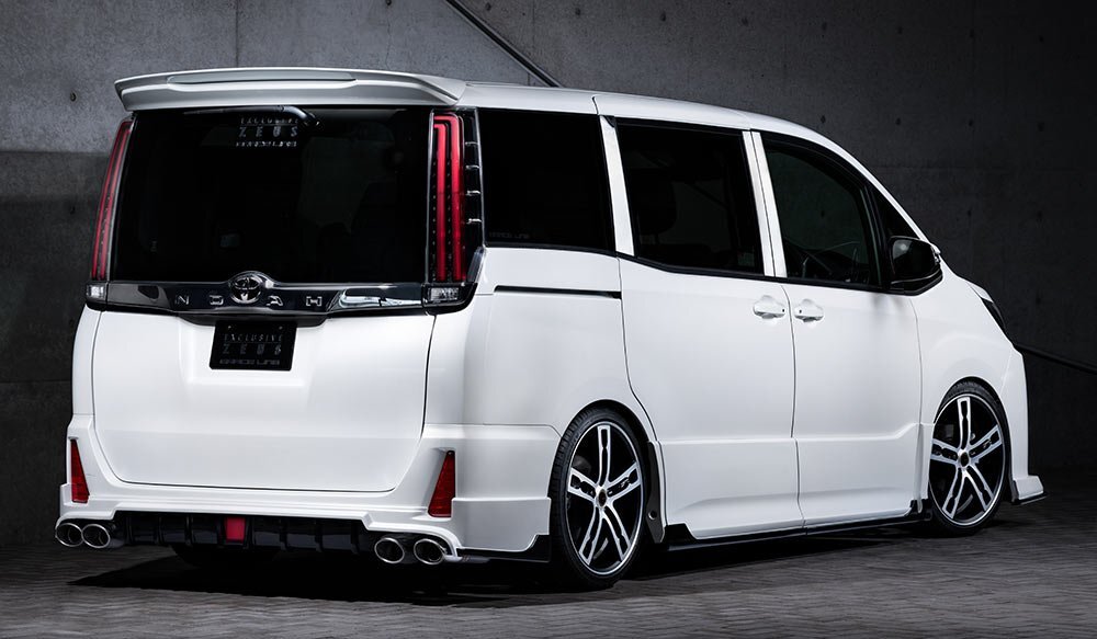 M'z SPEED 4點(diǎn)キット 未涂裝 FRP ノア ZWR80W H29.8～R3.12 ハイブリッドSi MC后 ソナー無車