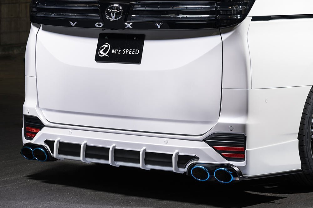 M'z SPEED 3點(diǎn)キット 涂り分け涂裝 (218/BK) AES ヴォクシー MZRA90W MZRA95W R4.1～ S-Z/S-G ユニバーサルステップ付車除く