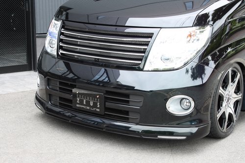 M'z SPEED 2點キット 未涂裝 FRP エルグランド E51 ME51 MNE51 NE51 H16.8～H22.7 ハイウェイスター MC后