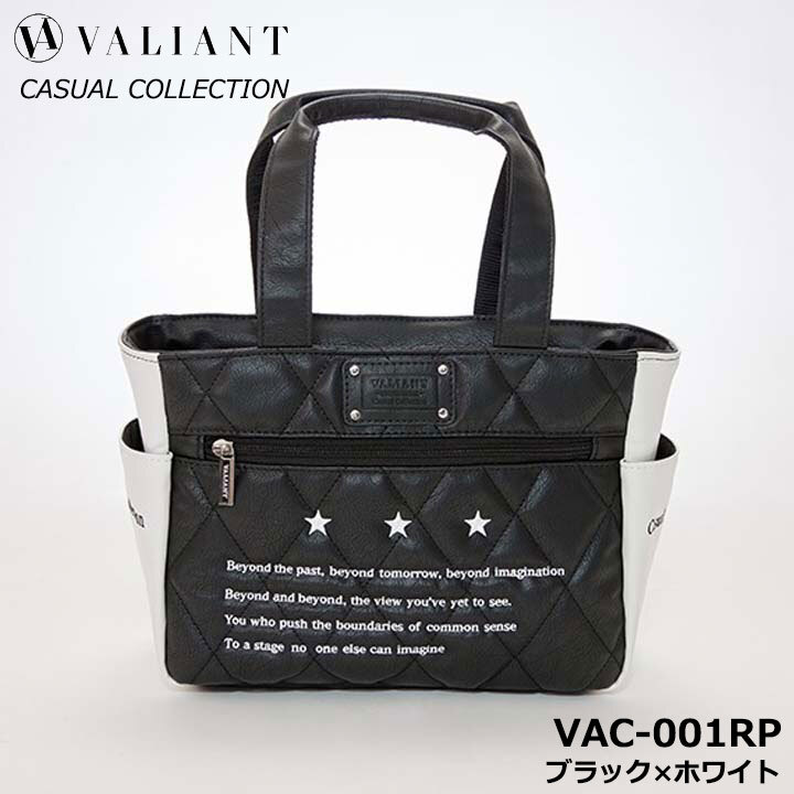 シェリフの姉妹ブランド!ヴァリアント VAC-001RP カジュアルコレクション ラウンドポーチ ブラック×ホワイト VALIANT 即納_画像1