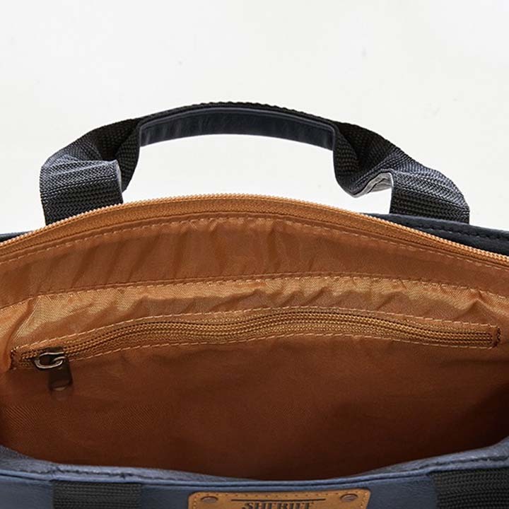 シェリフ SMU-004 RP ミュージックシリーズ ラウンドポーチ ネイビー×キャメル 100個限定 SHERIFF MUSIC SERIES NAVY×CAMEL 即納_画像8