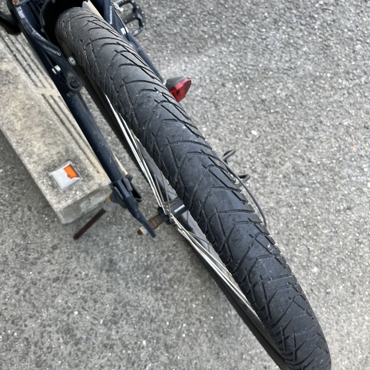 大阪引取可 新基準 Panasonic Hurryer パナソニック ハリヤ 26インチ 7段変速 黒 ブラック(検索用 Velostar ベロスター XEALT ゼオルト_画像6