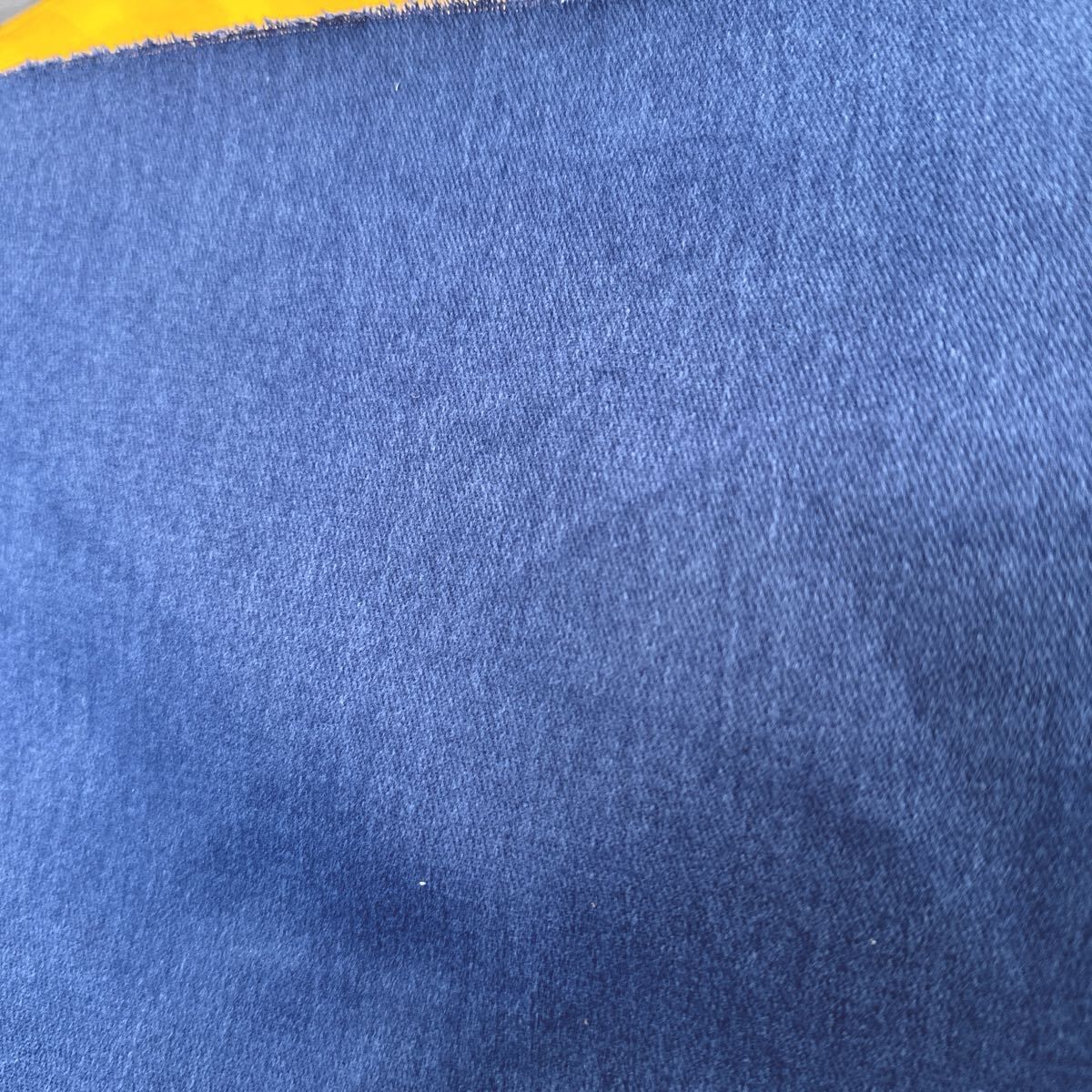 オックス.綿生地幅105cm×50cm.表起毛少々.紺色_画像6