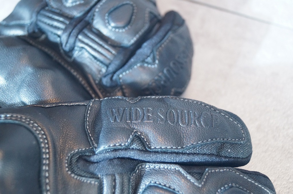 WIDE SOURCE グローブ黒 XLサイズ 未使用、展示品 パッケージに破れ有り タグ切り_画像4