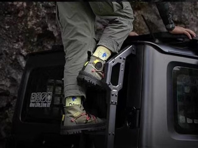 19-25年スズキジムニーJB 74尾梯子尾門タラップ後尾門貨物梯子ジムニー棚に適用_画像4