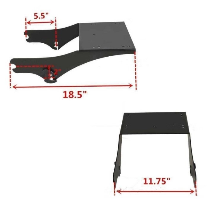 ハーレー 1997-2008年 デタッチャブル ツアーパックラック ツーリング FLHR FLHRCI FLHRI FLHRS FLHRSI FLHT FLHTI FLHX FLHXI FLTR_画像3