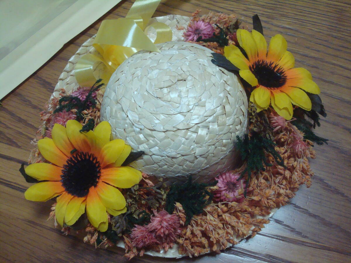 値下３！人形用帽子・１０～12号向き_画像1