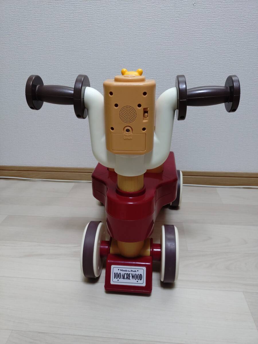 【タカラトミー】くまのプーさん　おしゃべりウォーカーライダー 取扱説明書付き　箱あり_画像3