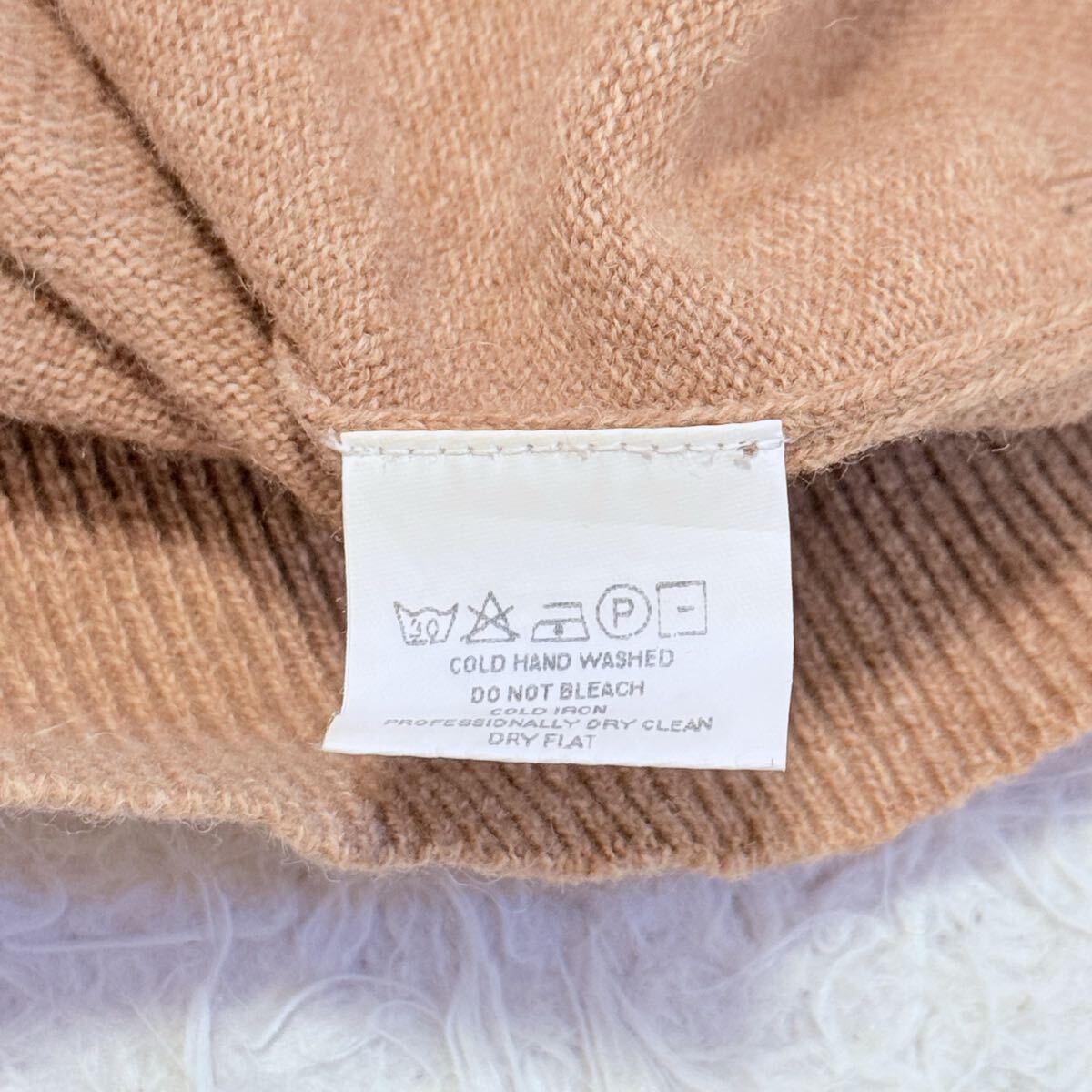【美品/XL相当】BURBERRY LONDON バーバリーロンドン ニット セーター プルオーバー ノバチェック ロゴ刺繍 メンズ_画像9
