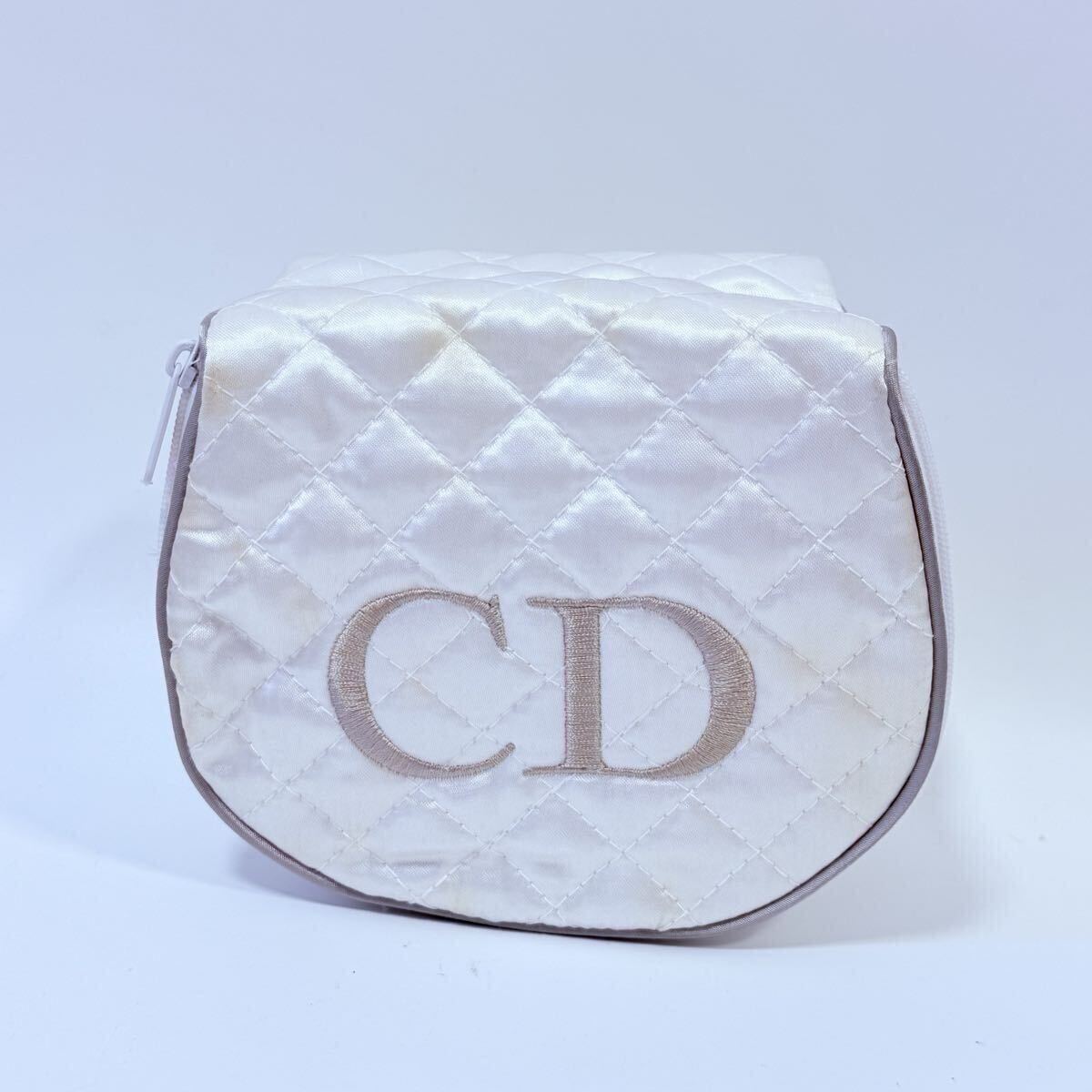 DIOR ディオール 化粧ポーチ 小物入れ CDロゴ 香水瓶モチーフピンバッジ ピンブローチ_画像2