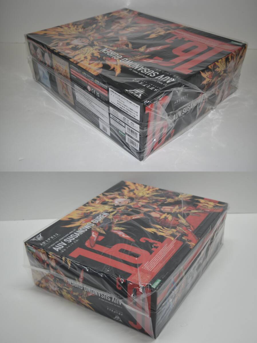 34Mdd 【未開封品】 メガミデバイス 皇巫 スサノヲ 紅蓮 AUV SUSANOWO GUREN プラモデル プラモ _画像9