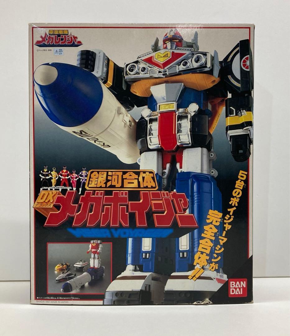 30Mdd 【中古品】 銀河合体 DXメガボイジャー 電磁戦隊メガレンジャー 特撮 戦隊ヒーロー 戦隊シリーズ BANDAI おもちゃ_画像1
