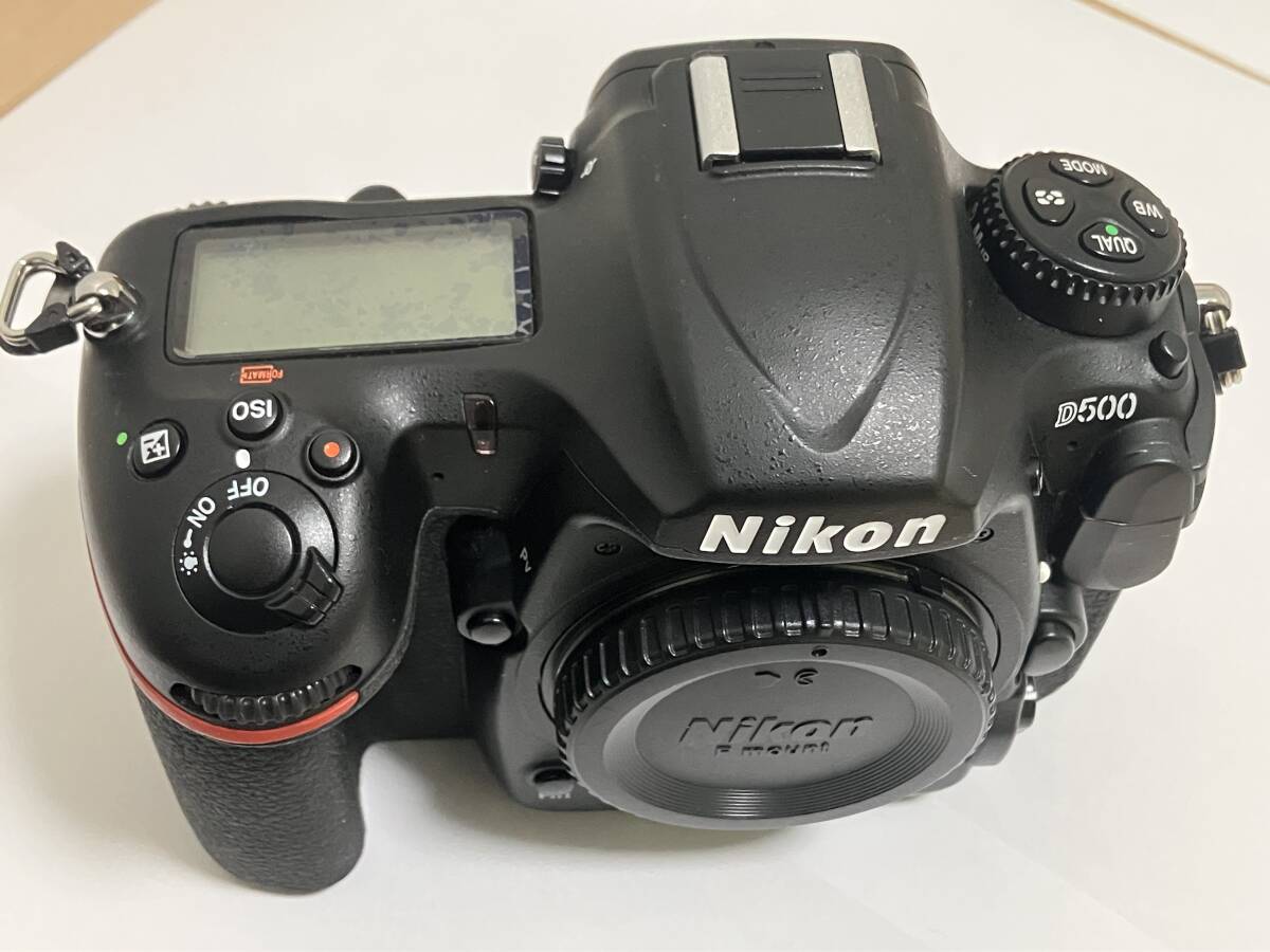 Nikon D500 ニコン ボディ 美品 元箱付 動作確認済 シャッター枚数 70062枚 一部 未使用品　EN-EL15a予備バッテリー付き_画像7