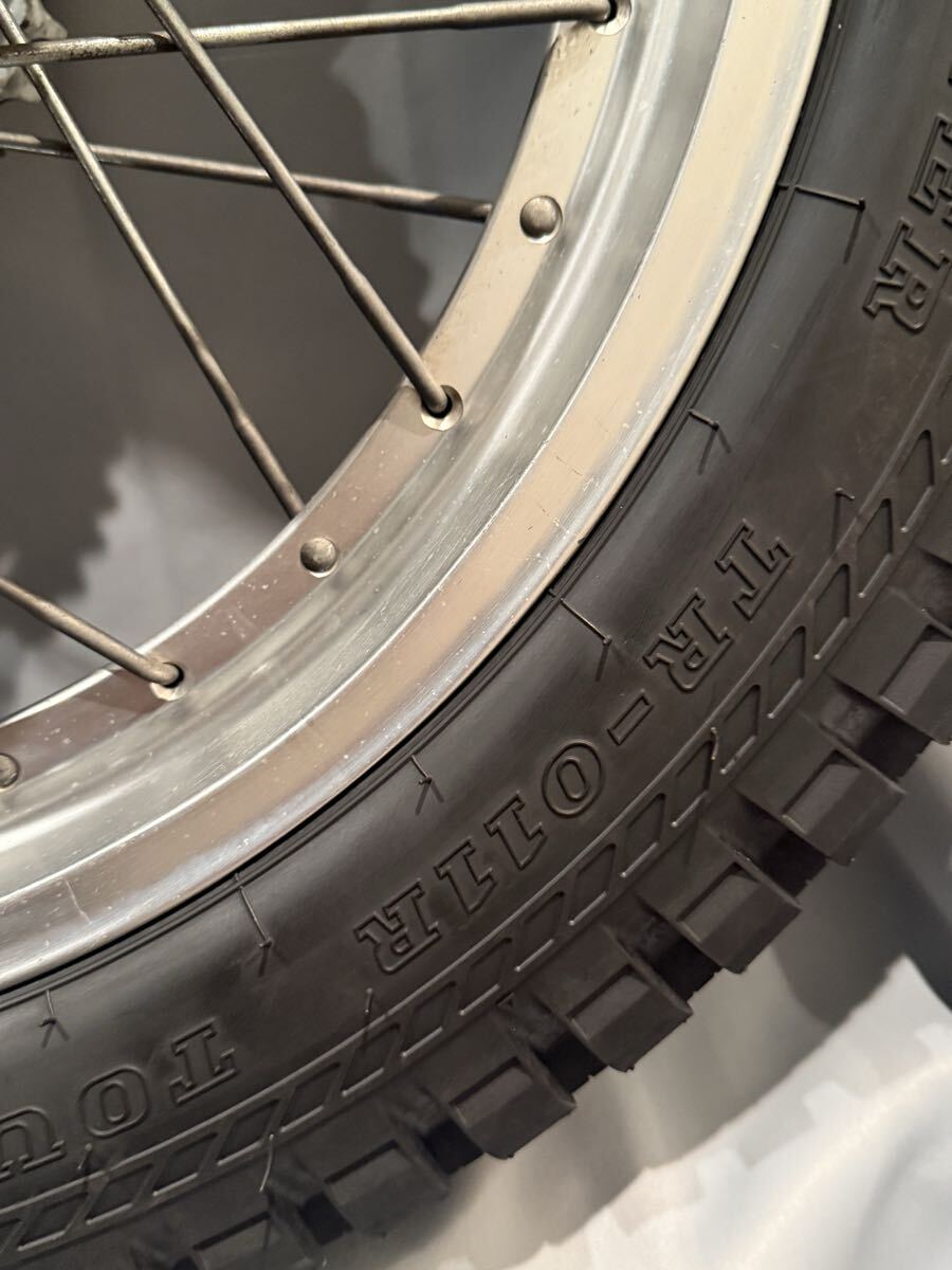 SL230 XR250 заднее колесо шина диск звездочка MD33 MD30 Honda Tourist подшипник заменен цвет новый товар