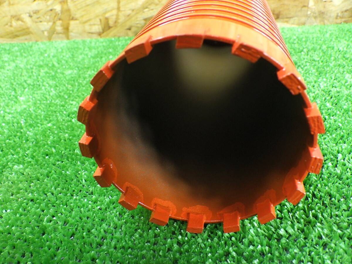 きれいな品★ミヤナガ ドライモンドコアドリル カッター Φ80x220mm PCD8022C 回転ドリル用 工具 中古品 251017の画像7