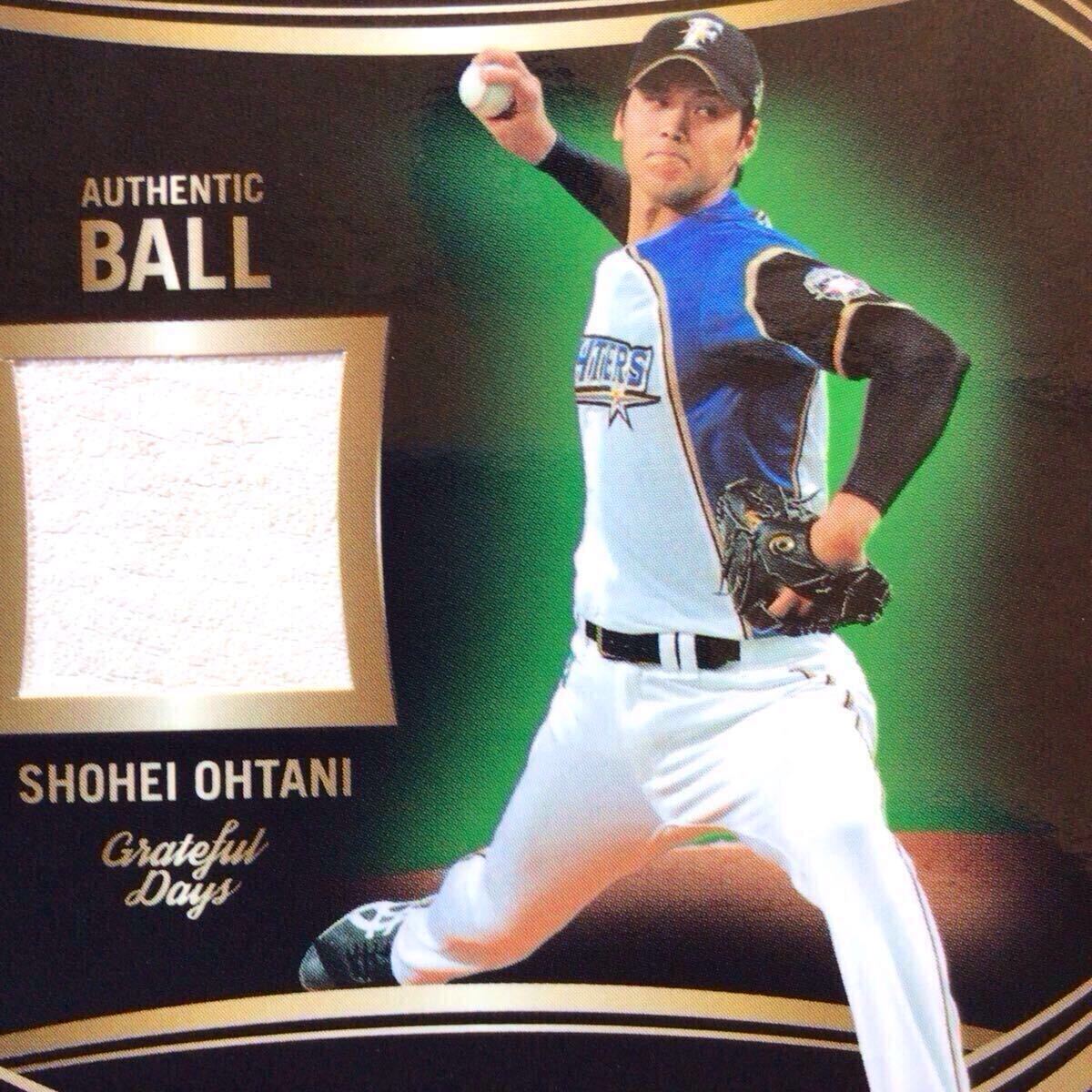 BBM 2018 【Grateful Days】『AUTHENTIC BALL』[Shohei OHTANI]〔Picher Version〕edition number【070/199】大谷 翔平_画像3