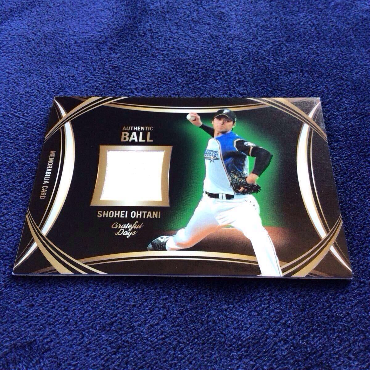BBM 2018 【Grateful Days】『AUTHENTIC BALL』[Shohei OHTANI]〔Picher Version〕edition number【070/199】大谷 翔平_画像5