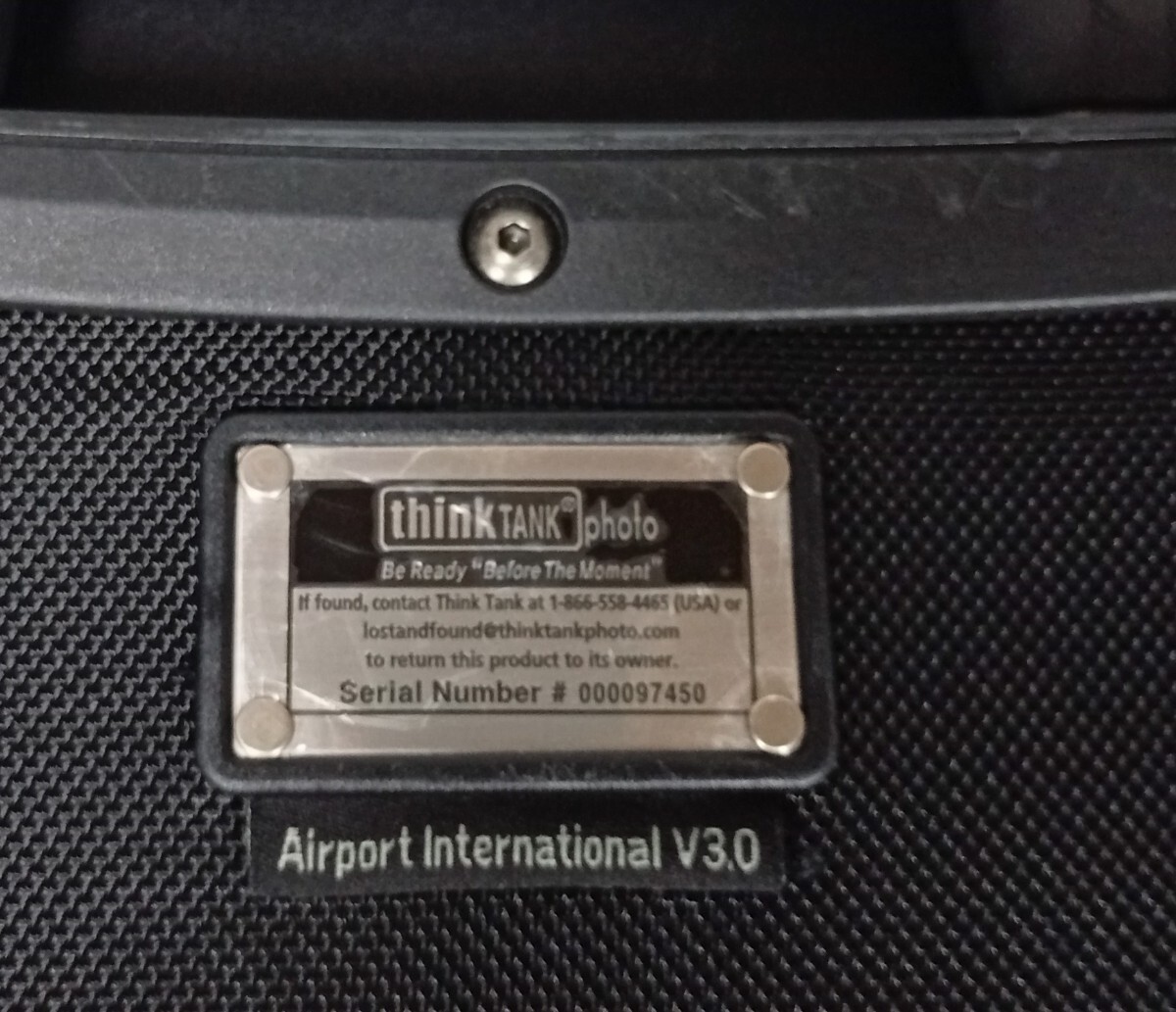 シンクタンク　フォト カメラバッグ キャリーケース　 Airport　International v3.0_画像4