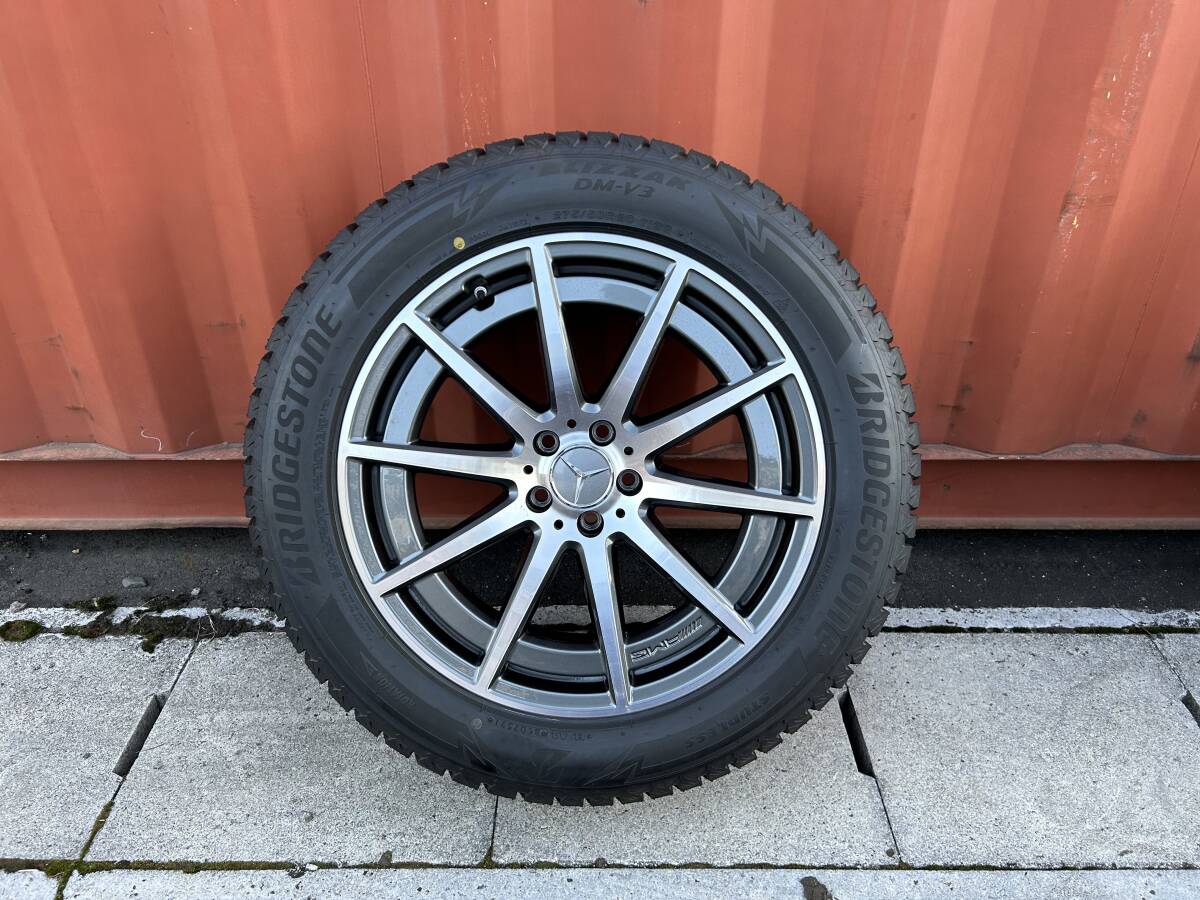 21年製 W167 X167 スタッドレス ブリザック 純正ホイール４本セット 275/50R20 GLE GLS 20インチ 空気圧センサー付 インボイス領収書発行可_画像5