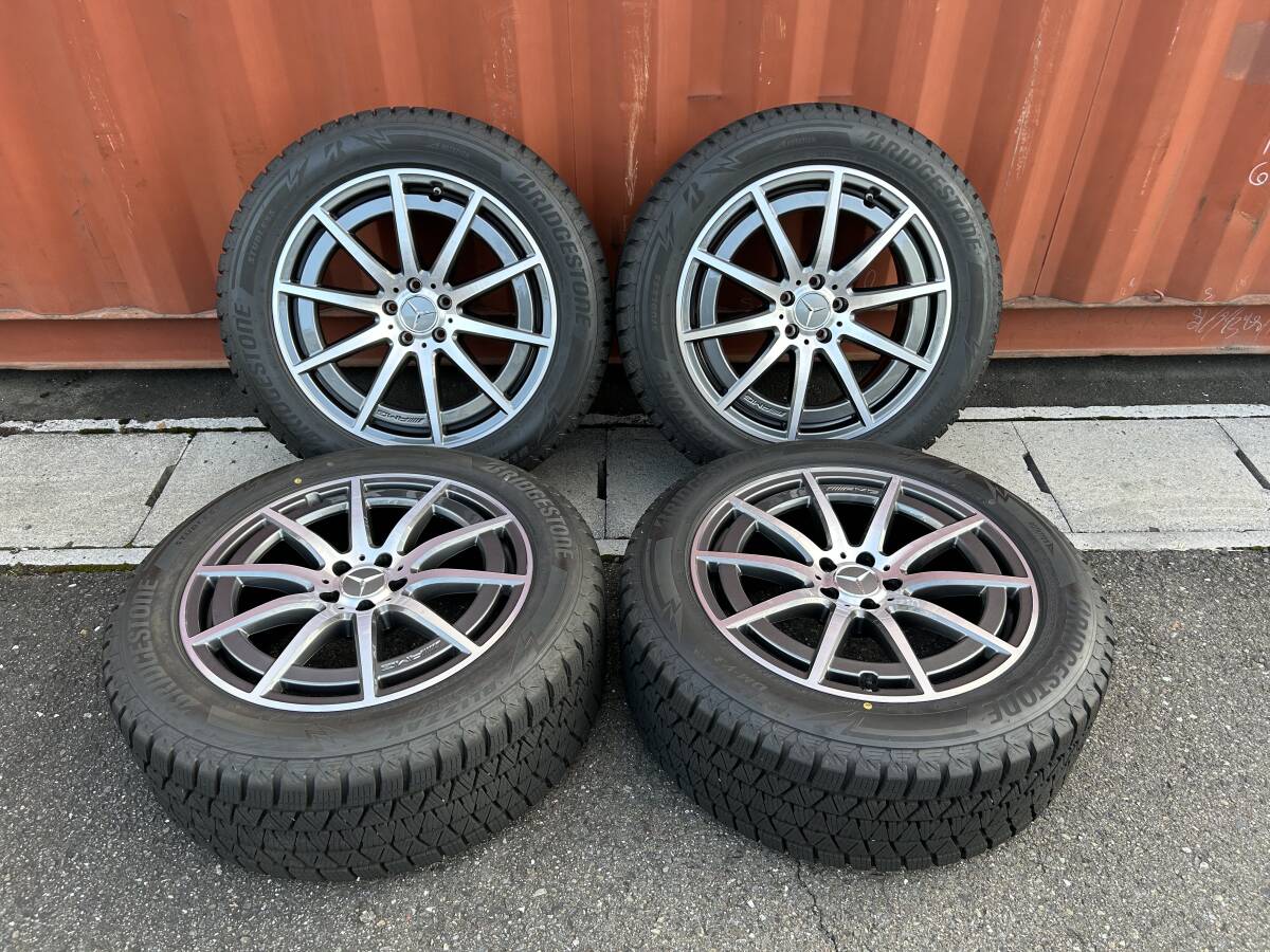 21年製 W167 X167 スタッドレス ブリザック 純正ホイール４本セット 275/50R20 GLE GLS 20インチ 空気圧センサー付 インボイス領収書発行可_画像1