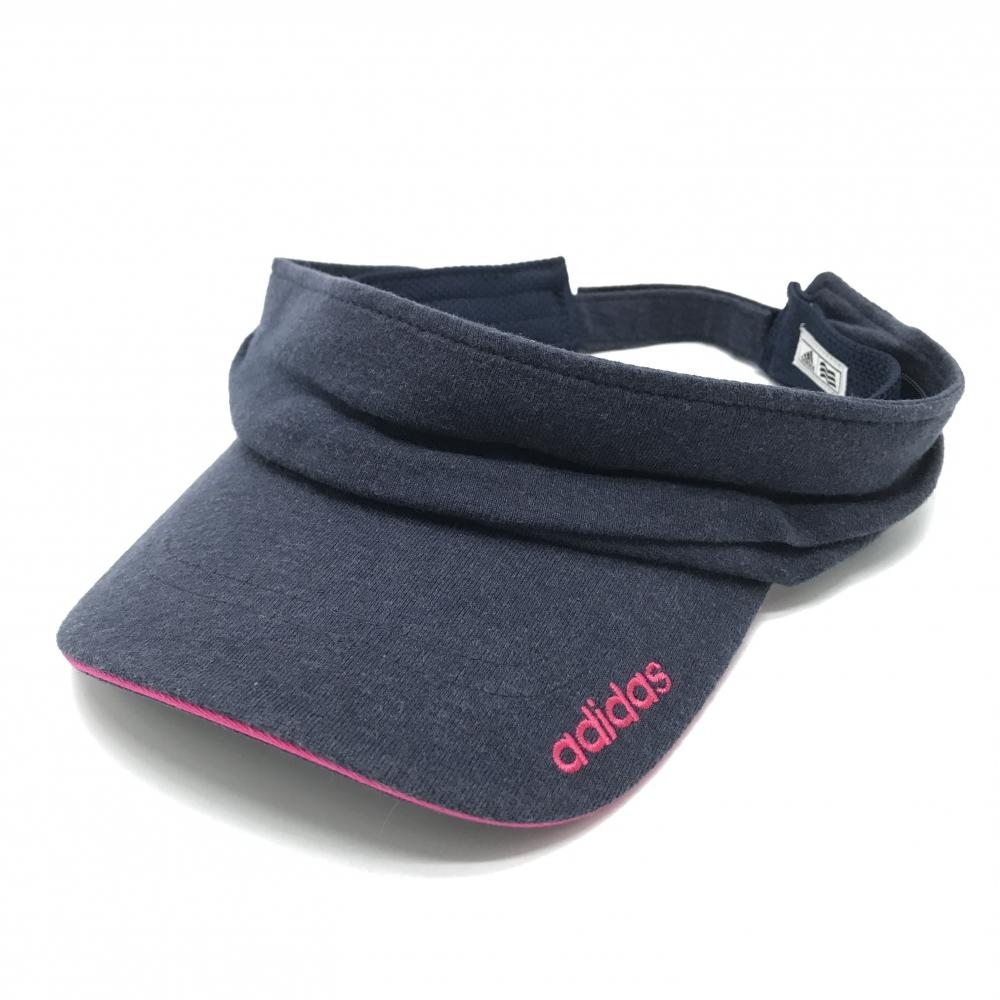 アディダス 2WAYワークキャップ 杢ネイビー ロゴ フリー(56cm-58cm) ゴルフウェア adidas_画像7