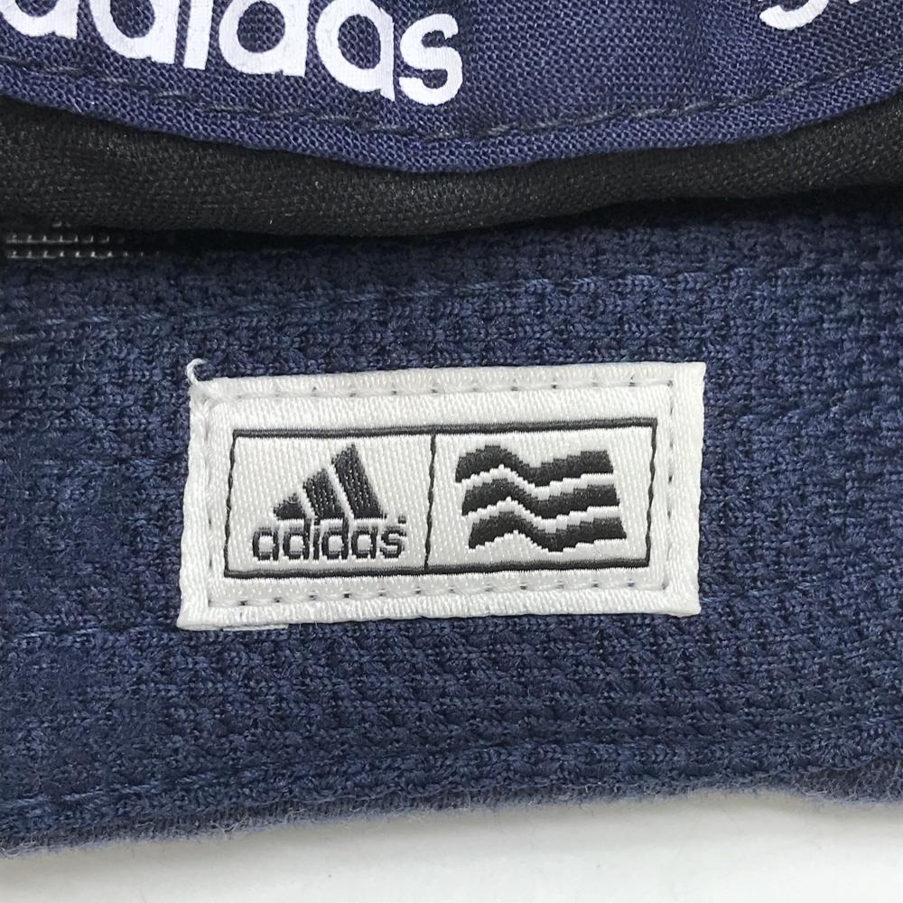 アディダス 2WAYワークキャップ 杢ネイビー ロゴ フリー(56cm-58cm) ゴルフウェア adidas_画像8