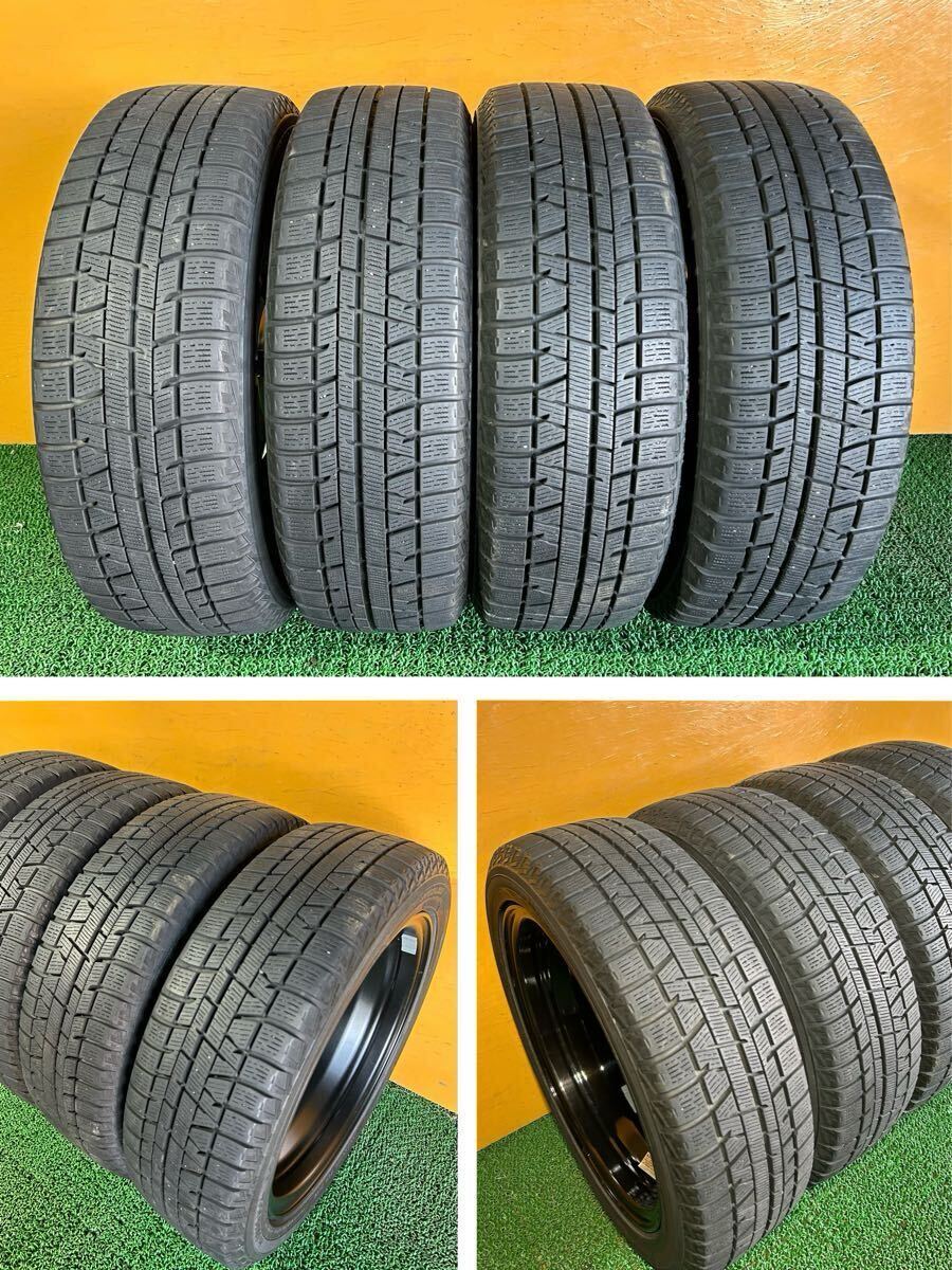 * зимний 165/55R15 75Q IG50 YOKOHAMA ice GUARD iG50 *Lehrmeister[15×5.0J +45 PCD:100×4H диаметр втулки :67mm]*4 шт. комплект 