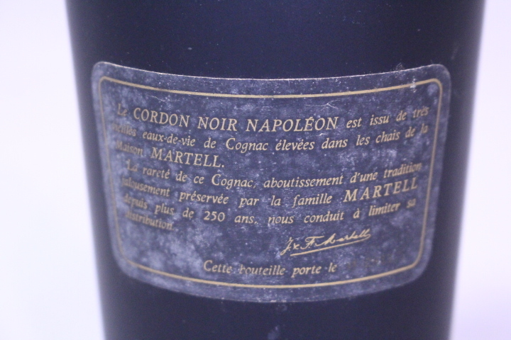 p-3490　未開栓古酒　MARTELL マーテル CORDON NOIR コルドンノアール NAPOLEON コニャック ブランデー　700mL _画像6