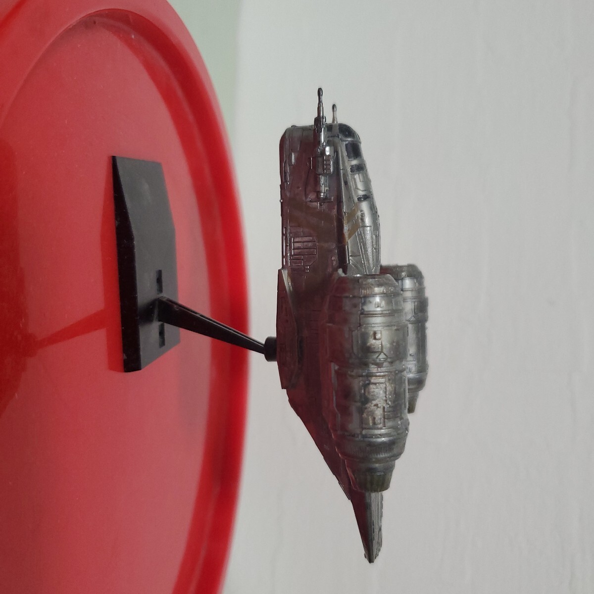 スターウォーズビーグルプラモデル、レイザークレスト完成品+DEEPスペースナインステーションフィギュア_画像2