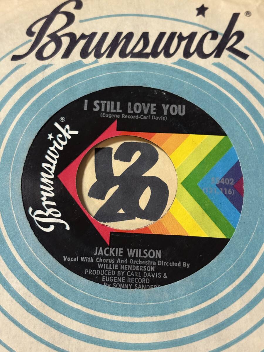 試聴 JACKIE WILSON HUM DE DUM DE DO / I STILL LOVE YOU 新品 シカゴ・ファンク _画像2
