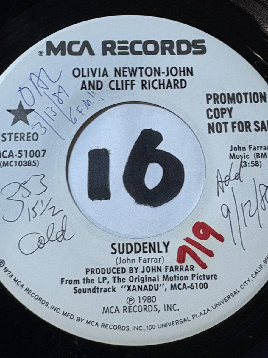 試聴 OLIVIA NEWTON-JOHN AND CLIFF RICHARD SUDDENLY 新品 1980 AOR推薦_画像2