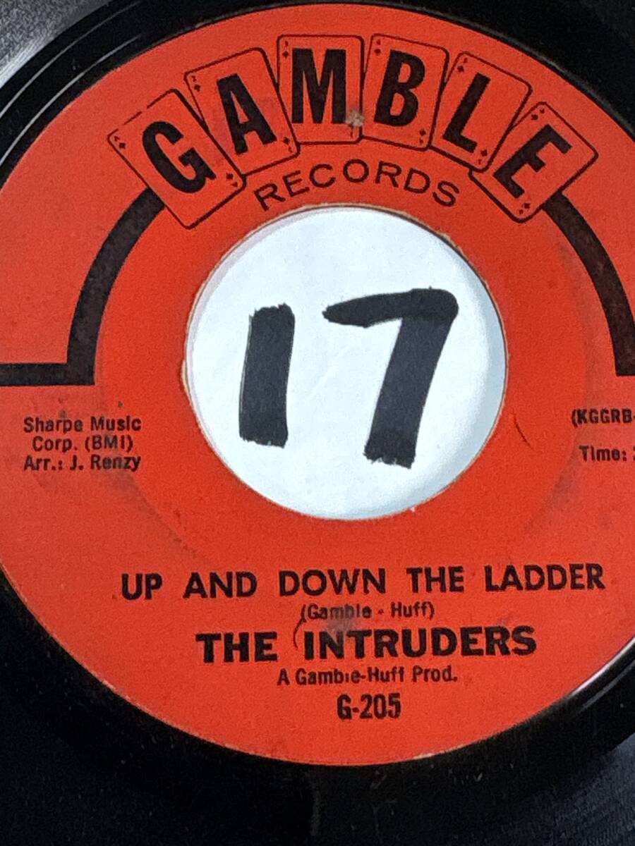 試聴 THE INTRUDERS TOGRTHER 両面やや傷あり TIERRAカヴァーあり_画像2