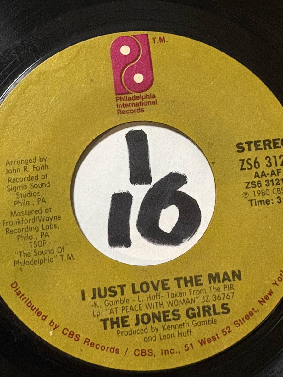 試聴 THE JONES GIRLS WHEN I’M GONE 両面EX+ 1980 _画像2