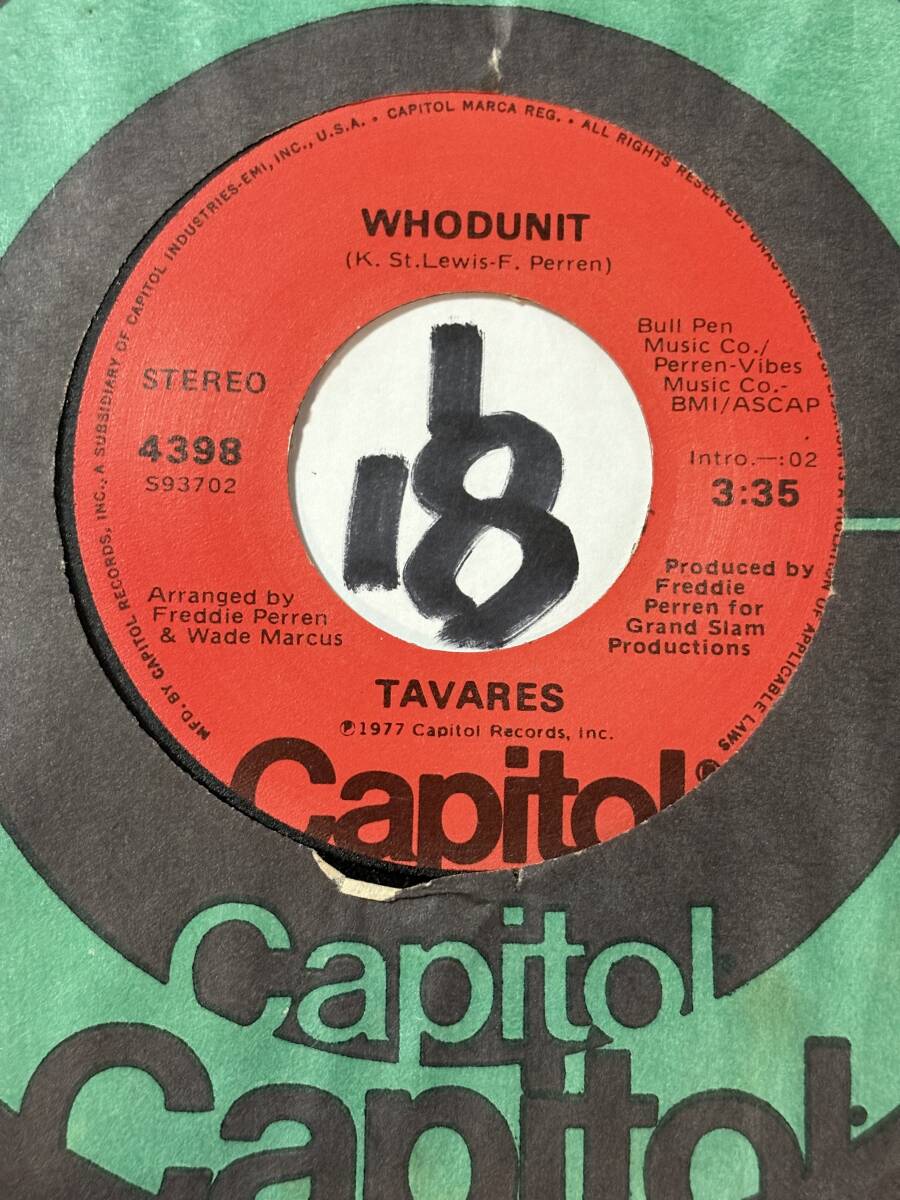 TAVARES WHODUNIT / FOOL OF THE YEAR 新品 1977_画像1