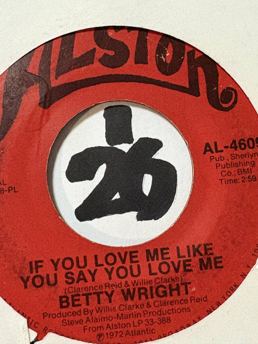 試聴 BETTY WRIGHT I’M GETTIN’ TIRED BABY 両面EX ブロウフライ作・制作ノーザン・ソウル・ダンサー 1972 _画像2