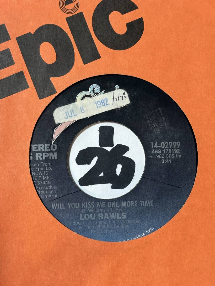 試聴 LOU RAWLS NOW IS THE TIME FOR LOVE 新品 MTUME/LUCAS制作 モダン・ソウル・ダンサー/シンセ・ブギー_画像2