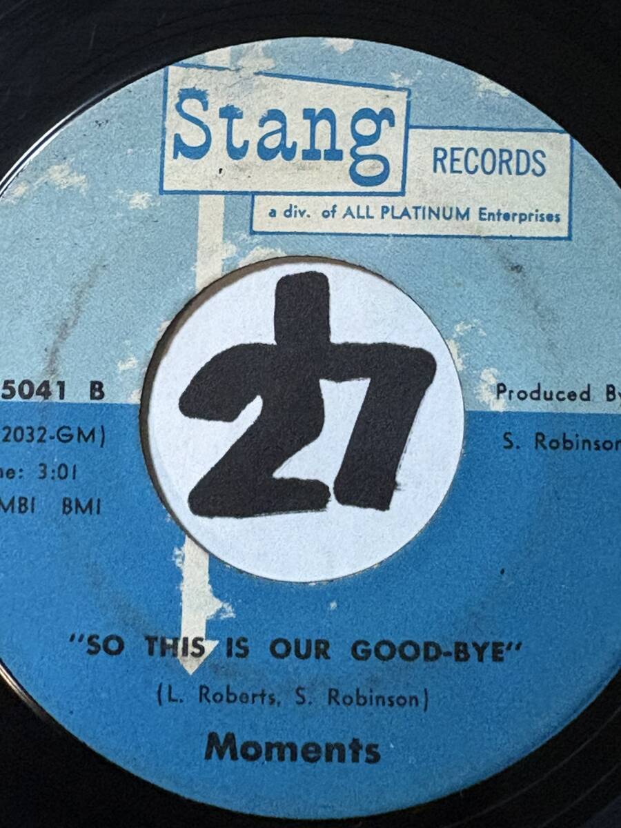 試聴 MOMENTS SO THIS IS OUR GOOD-BYE やや傷あり DE LA SOULネタ _画像1