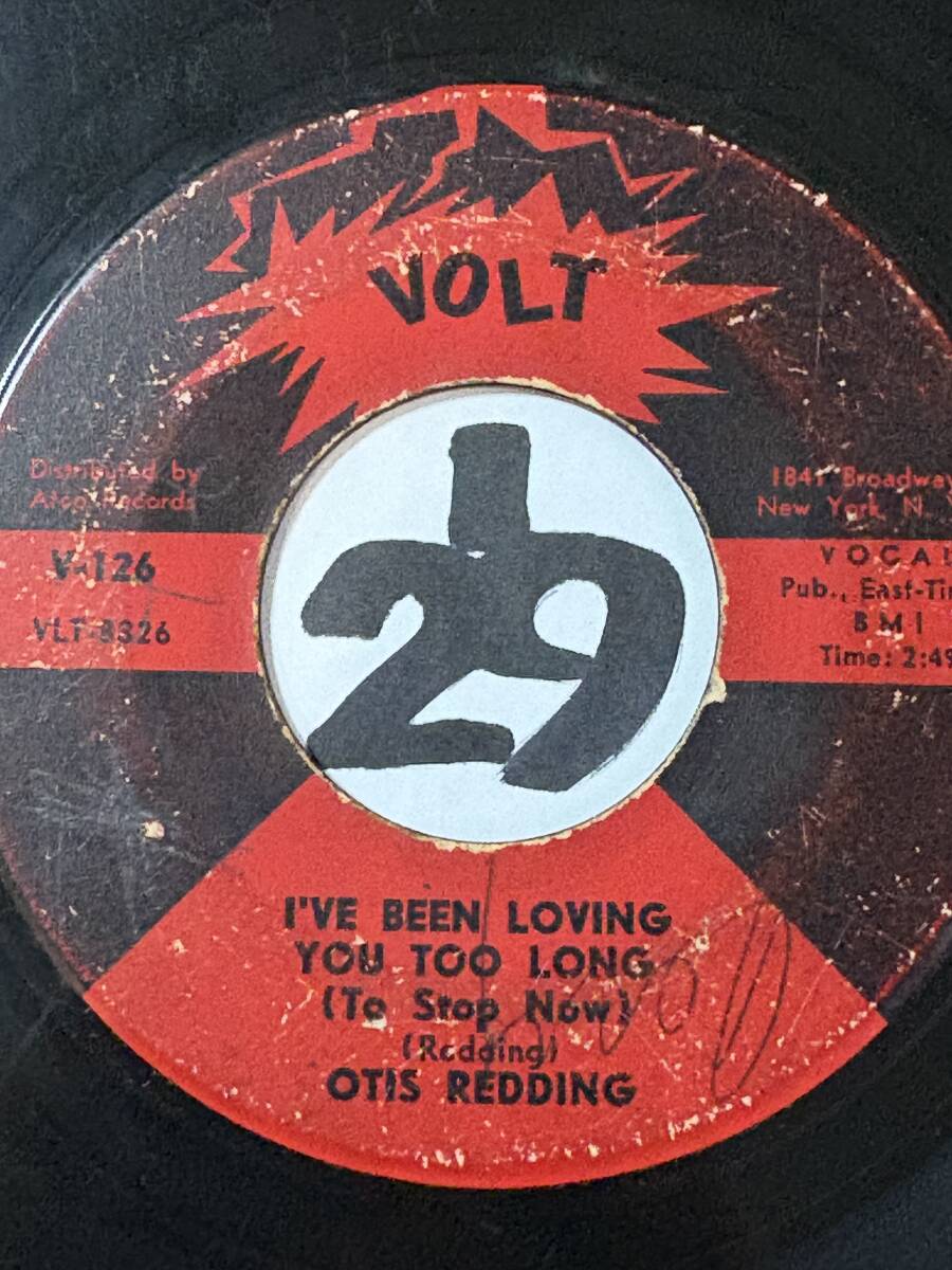 試聴 OTIS REDDING I’M DEPENDING ON YOU 両面全体に傷あり_画像2