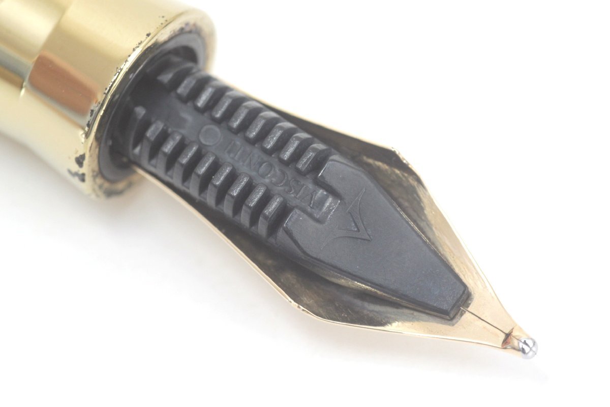 1S190☆ ヴィスコンティ VISCONTI ☆ 万年筆 RAGTIME ラグタイム 創立20周年 ペン先14K 美品【ニューポーン】_画像7
