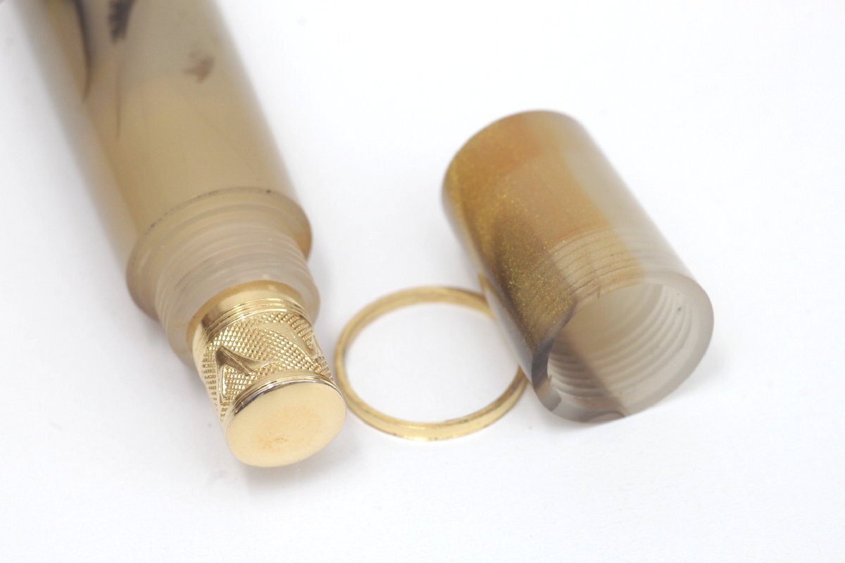 1S190☆ ヴィスコンティ VISCONTI ☆ 万年筆 RAGTIME ラグタイム 創立20周年 ペン先14K 美品【ニューポーン】_画像5