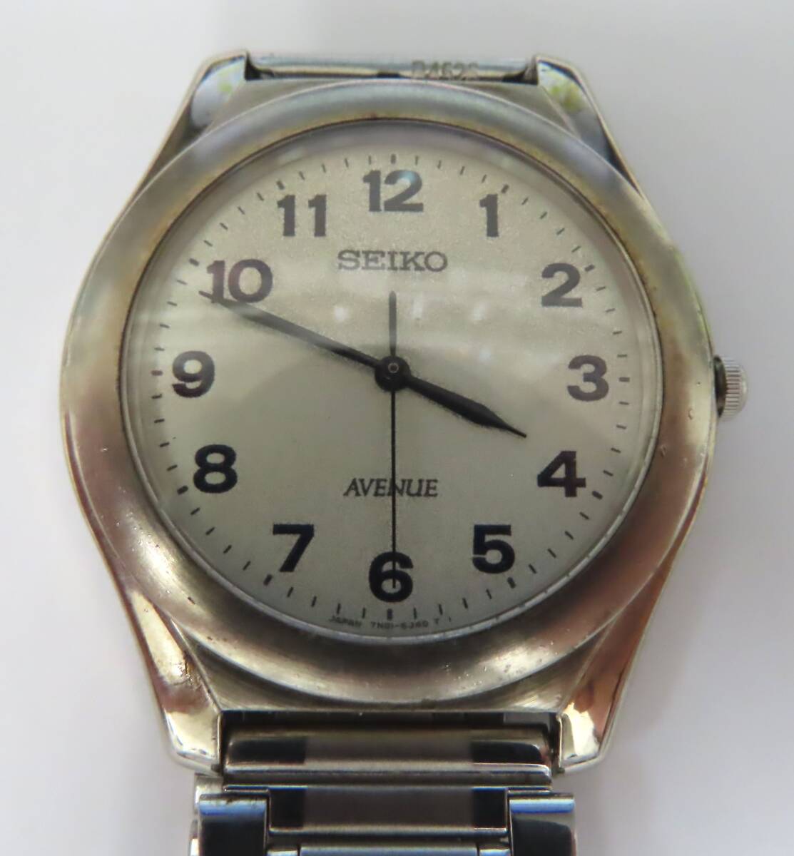 #90707 SEIKO セイコー AVENUE アベニュー 7N01-6G60メンズ クォーツ 腕時計_画像2