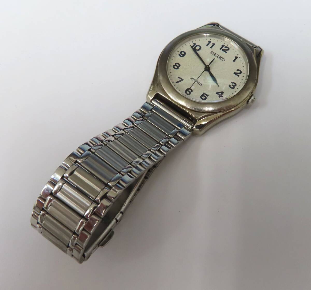#90707 SEIKO セイコー AVENUE アベニュー 7N01-6G60メンズ クォーツ 腕時計_画像1