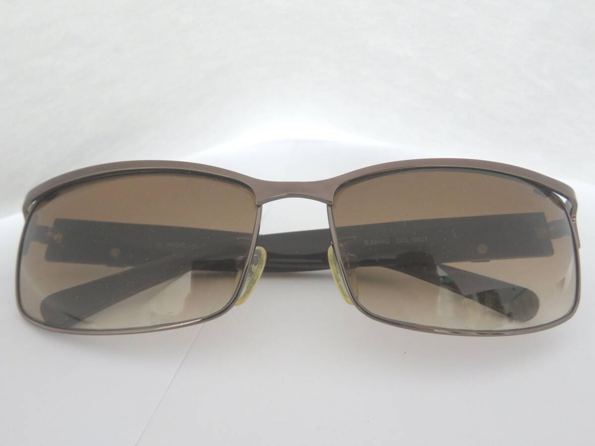 ●○90774 POLICE ポリス サングラス S8244G COL.0K01 度入り? ○●_画像2
