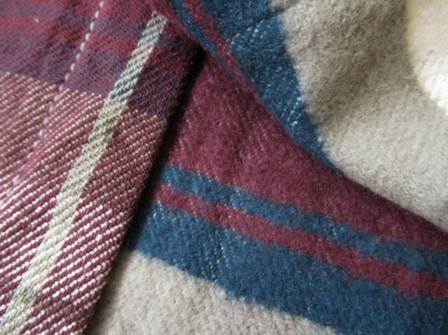 ALCARZA【ヘビーフランネルチェックシャツ】羽衣シャツ/ネルシャツ・ワークシャツ　629-00　60）BROWN　XLサイズ_画像7