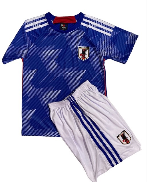 新品　日本代表（H）23/24　子供用140-150㎝　上下セット　XLサイズ　サッカー　ユニホーム_画像1