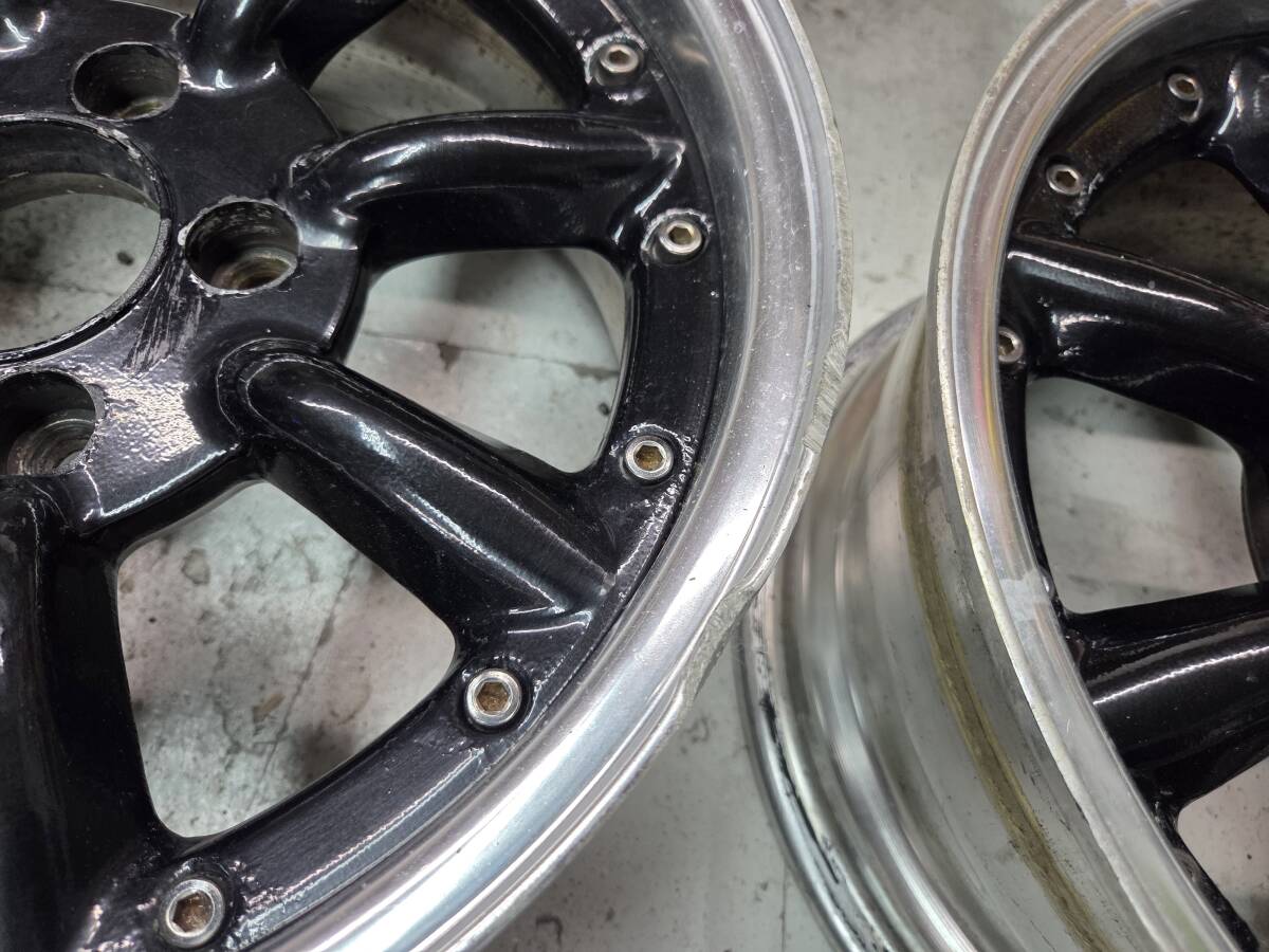 SSR　当時物　ワタナベホイール　ＲＳ８　6.5Ｊ　７Ｊ　１５インチ　114.3　5穴_画像6