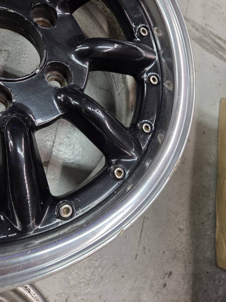 SSR　当時物　ワタナベホイール　ＲＳ８　6.5Ｊ　７Ｊ　１５インチ　114.3　5穴_画像7