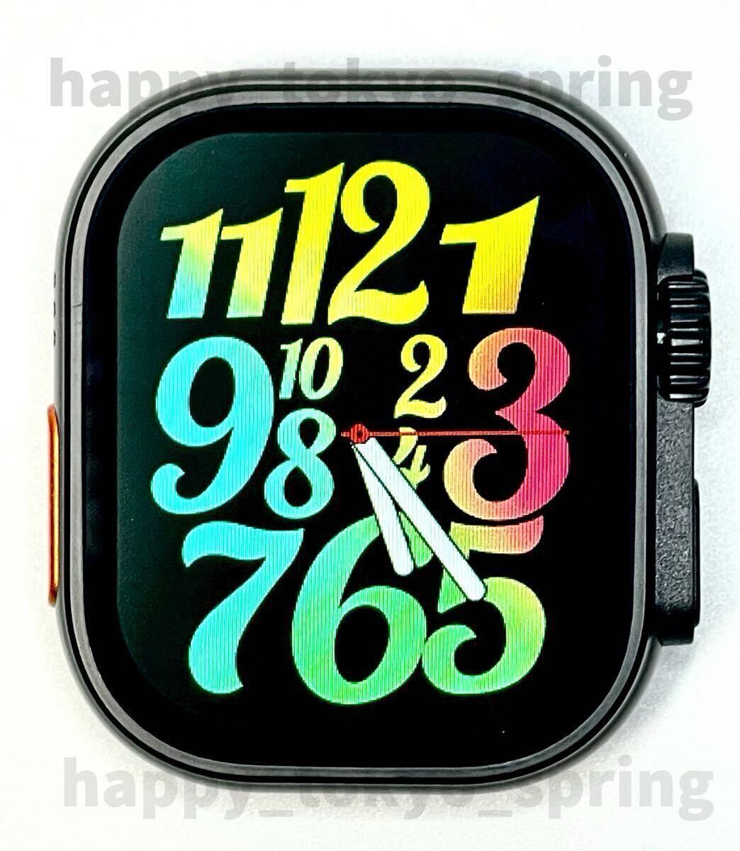  новый товар HK9 Ultra Black Edition 2.19 дюймовый большой экран S9 смарт-часы телефонный разговор музыка многофункциональный здоровье . средний кислород кровяное давление Apple Watch9 товар-заменитель.